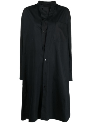 

Band-collar cotton shirtdress, Lemaire Band-collar cotton shirtdress