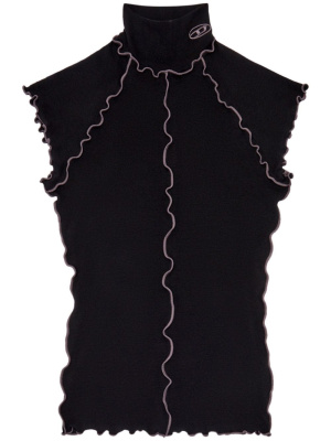 

T-Ribelle high-neck top, Diesel T-Ribelle high-neck top