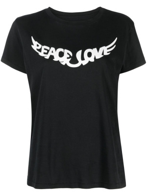 

Walk Peace & Love cotton T-shirt, Zadig&Voltaire Walk Peace & Love cotton T-shirt
