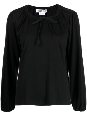 

Long-sleeved cotton blouse, Comme Des Garçons Comme Des Garçons Long-sleeved cotton blouse