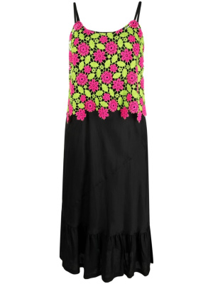 

Floral-lace midi dress, Comme Des Garçons Comme Des Garçons Floral-lace midi dress