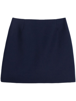 

High-waisted wool mini skirt, AMI Paris High-waisted wool mini skirt