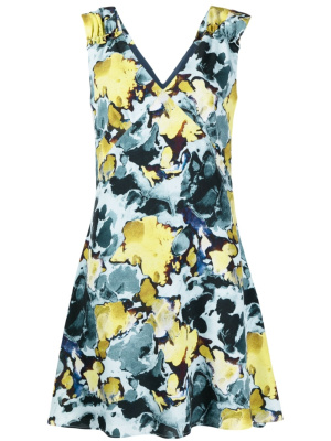 

Abstract-print flared sleeveless dress, PS Paul Smith Abstract-print flared sleeveless dress
