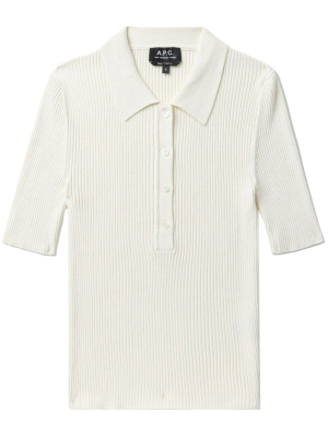 

Danae Pima cotton polo shirt, A.P.C. Danae Pima cotton polo shirt