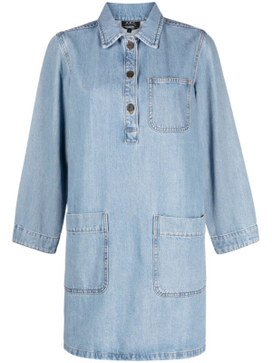 

Aurelia denim minidress, A.P.C. Aurelia denim minidress