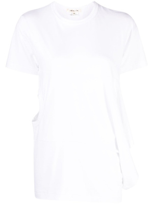 

Cut-out cotton T-shirt, Comme Des Garçons Cut-out cotton T-shirt