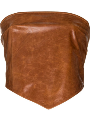 

Jules strapless leather top, REMAIN Jules strapless leather top