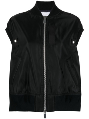 

Bomber-style zip-up gilet, Sacai Bomber-style zip-up gilet