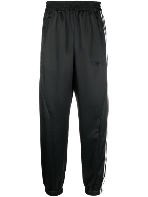 

Striped logo-print track pants, Y-3 Striped logo-print track pants