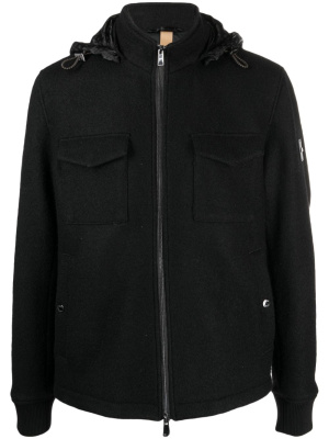 

Detachable-hood wool jacket, BOSS Detachable-hood wool jacket