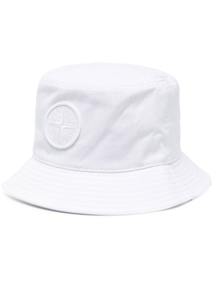 

Tonal embroidered-logo bucket hat, Stone Island Tonal embroidered-logo bucket hat