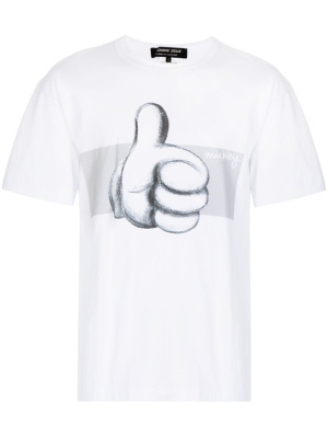 

Graphic-print cotton T-shirt, Comme Des Garçons Homme Deux Graphic-print cotton T-shirt
