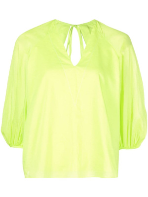 

V-neck wide-sleeved blouse, Paul Smith V-neck wide-sleeved blouse
