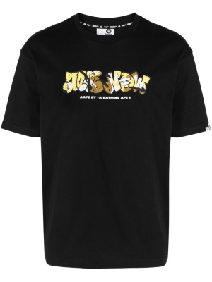

Graphic-print cotton T-shirt, A BATHING APE® Graphic-print cotton T-shirt