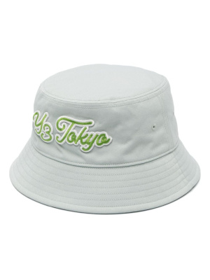 

Logo-embroidered bucket hat, Y-3 Logo-embroidered bucket hat