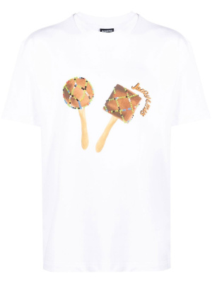

Maraca graphic-print T-shirt, Jacquemus Maraca graphic-print T-shirt