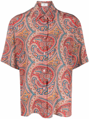 

Paisley print silk shirt, ETRO Paisley print silk shirt