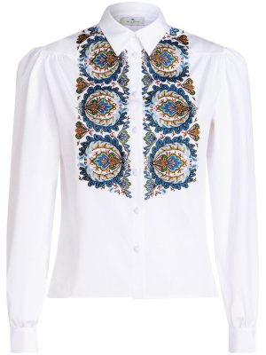 

Paisley-print poplin cotton shirt, ETRO Paisley-print poplin cotton shirt