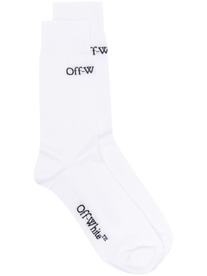 

Logo-jacquard cotton socks, Off-White Logo-jacquard cotton socks