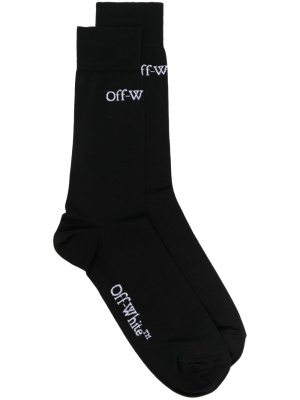 

Logo-jacquard cotton socks, Off-White Logo-jacquard cotton socks
