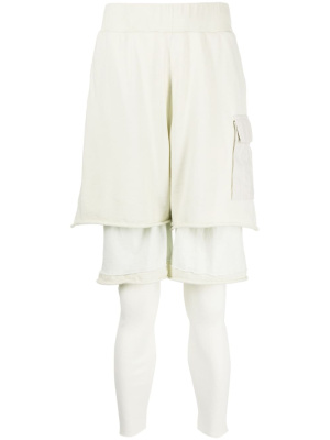 

Layered cotton trousers, Undercover Layered cotton trousers