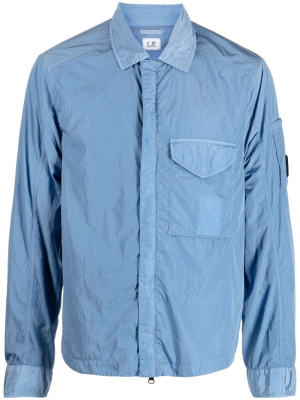 

Chrome-R zipped shirt jacket, C.P. Company Chrome-R zipped shirt jacket
