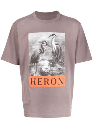 

Graphic-print T-shirt, Heron Preston Graphic-print T-shirt
