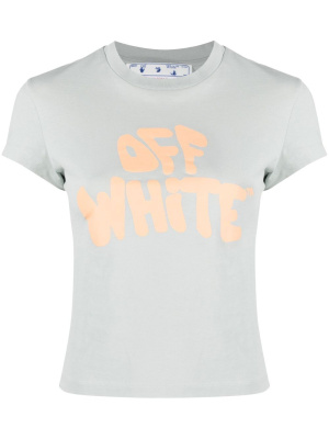 

Logo-print cotton T-shirt, Off-White Logo-print cotton T-shirt