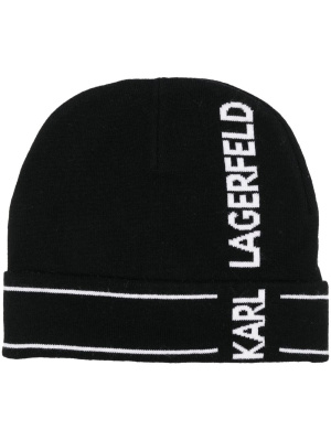 

K/Essential knitted beanie, Karl Lagerfeld K/Essential knitted beanie