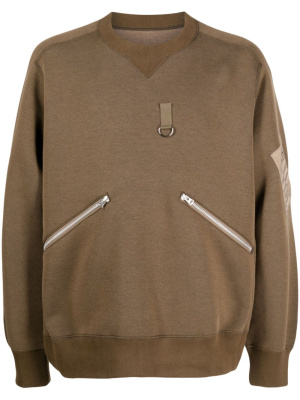 

Sponge Sweat crew-neck sweatshirt, Sacai Sponge Sweat crew-neck sweatshirt