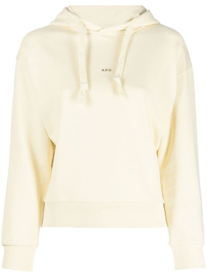 

Larry logo-print hoodie, A.P.C. Larry logo-print hoodie
