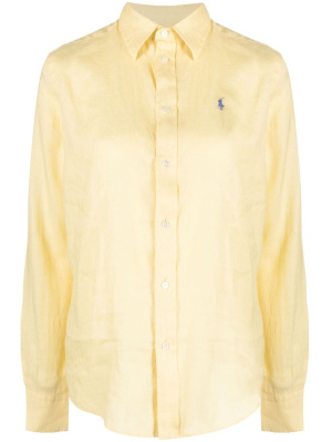 

Logo-embroidered shirt, Polo Ralph Lauren Logo-embroidered shirt