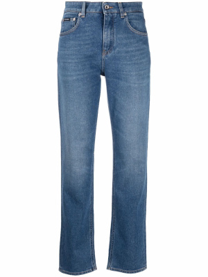 

Logo-plaque denim jeans, Dolce & Gabbana Logo-plaque denim jeans