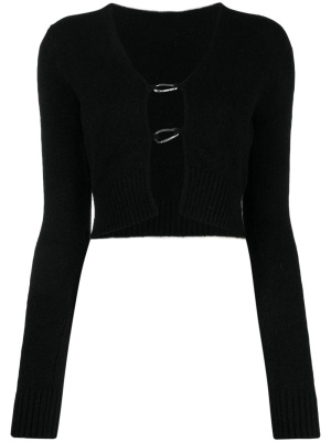 

Open front long-sleeve cardigan, Heron Preston Open front long-sleeve cardigan