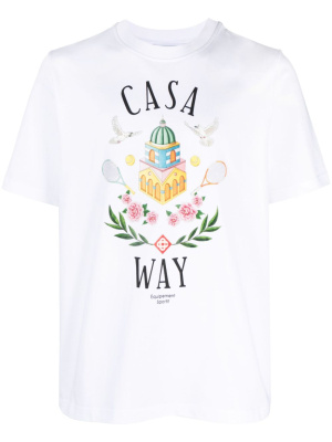 

Casa Way organic cotton T-shirt, Casablanca Casa Way organic cotton T-shirt