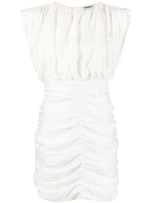 

Sleeveless ruched minidress, SANDRO Sleeveless ruched minidress