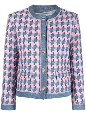 

Philippa denim tweed jacket, SANDRO Philippa denim tweed jacket