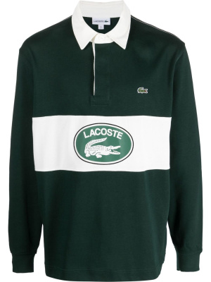 

Logo-stripe polo shirt, Lacoste Logo-stripe polo shirt