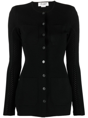 

Round-neck cardigan, Victoria Beckham Round-neck cardigan