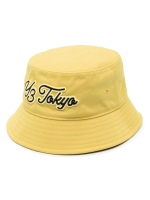 

Logo-embroidered bucket hat, Y-3 Logo-embroidered bucket hat