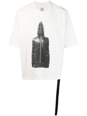 

Illustration-print cotton T-shirt, Rick Owens DRKSHDW Illustration-print cotton T-shirt