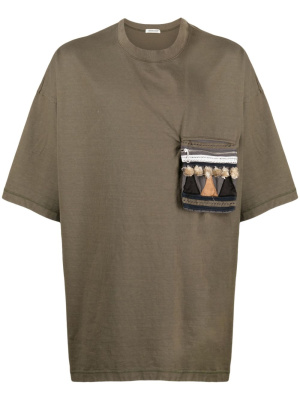 

Tribal-motif cotton T-shirt, Undercover Tribal-motif cotton T-shirt