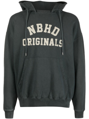 

Logo print cotton hoodie, Neighborhood Logo print cotton hoodie