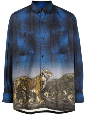 

Tiger-print visual-effect shirt, Neighborhood Tiger-print visual-effect shirt