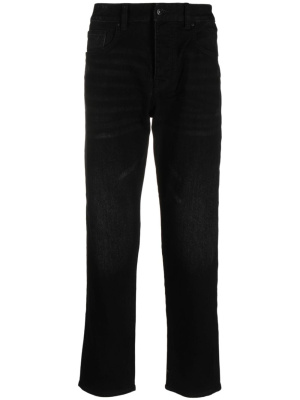 

Logo-patch straight-leg jeans, Armani Exchange Logo-patch straight-leg jeans
