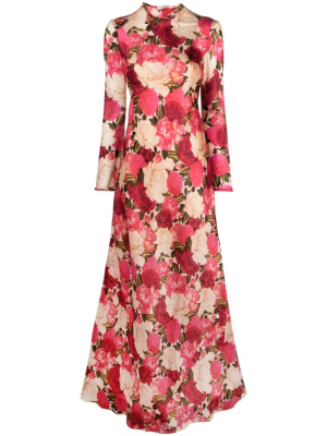 

Wonderland floral-print silk maxi dress, ZIMMERMANN Wonderland floral-print silk maxi dress