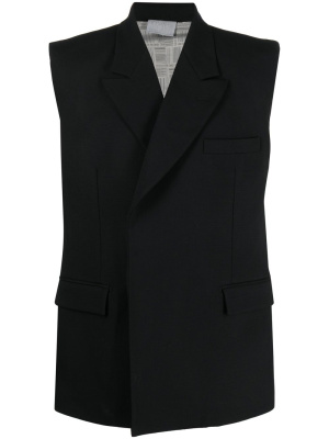 

Sleveless single breasted coat, VTMNTS Sleveless single breasted coat