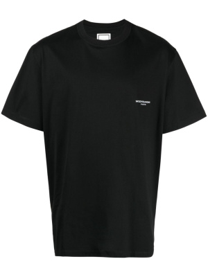

Logo-print cotton T-shirt, Wooyoungmi Logo-print cotton T-shirt