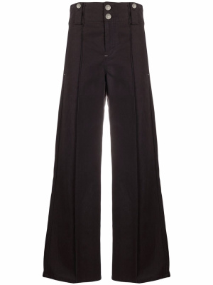 

High-waist wide-leg trousers, ISABEL MARANT High-waist wide-leg trousers