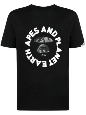 

Logo-print cotton T-shirt, AAPE BY *A BATHING APE® Logo-print cotton T-shirt